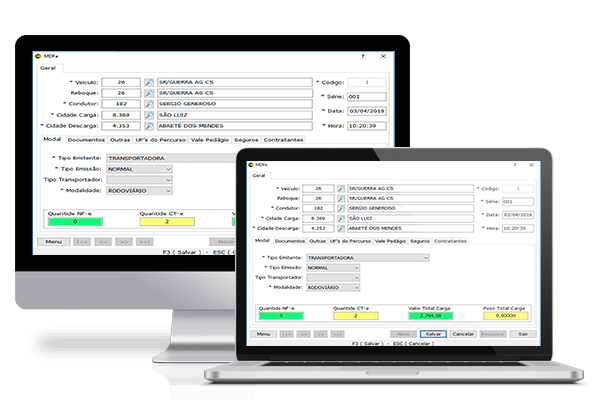 Manifesto de Documento Fiscal Eletrônico